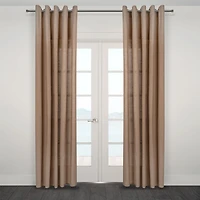 heavy semi sheer Grommet Panel