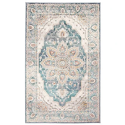 Legacy Traditional Teal Area Rug