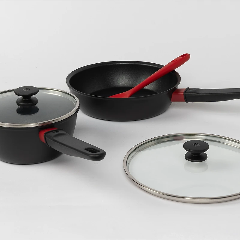 ZWILLING Now DURASLIDE® Forged Aluminum Cookware Set, 6 Pieces