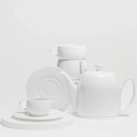Salam White Monochrome Teapot