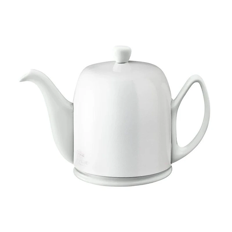 Salam White Monochrome Teapot - 6-cup by Degrenne Paris