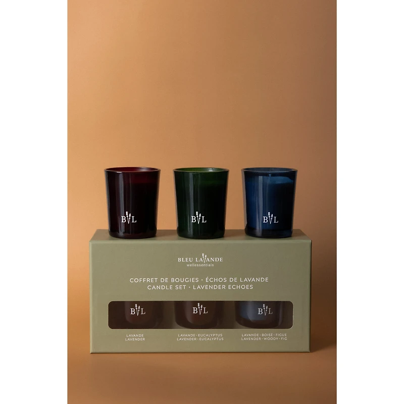 Lavander Vanilla Diffuser & Candle Trio