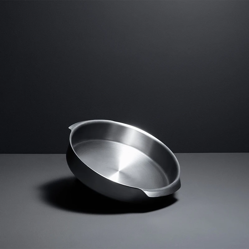 Moule rond à gâteaux en acier inoxydable de po