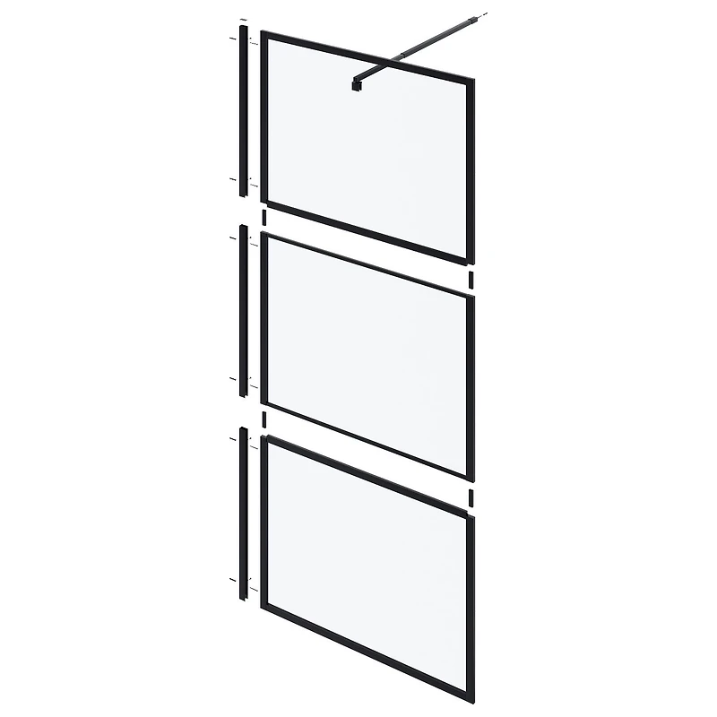 Calmbourne Panneaux encadrés pour douche à l’italienne