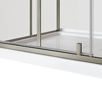 Nexora Corner Pivot Shower Door and Base