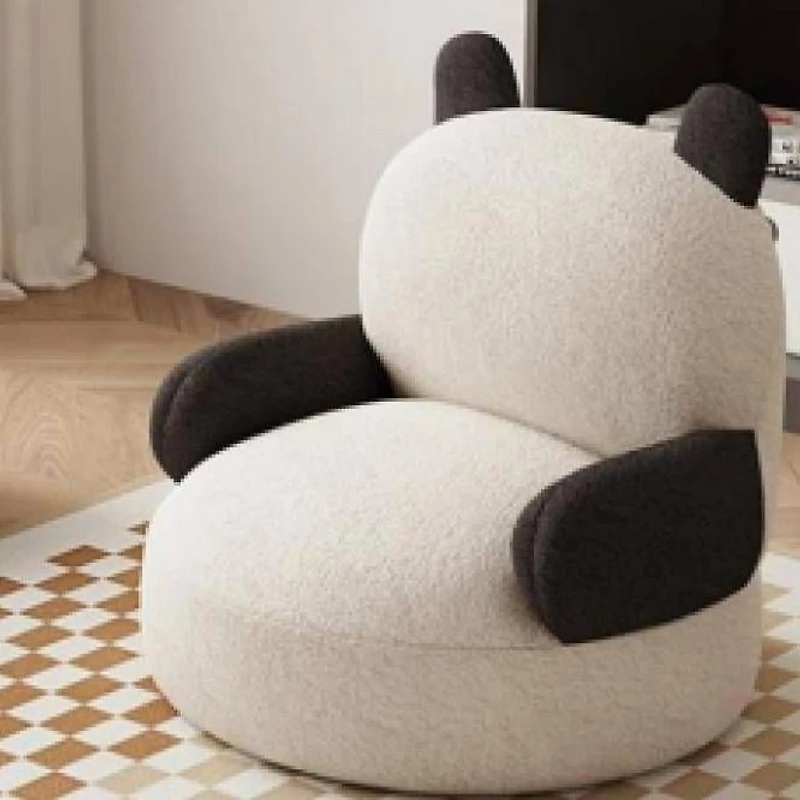 All Foam Children's Chair - Black and White
