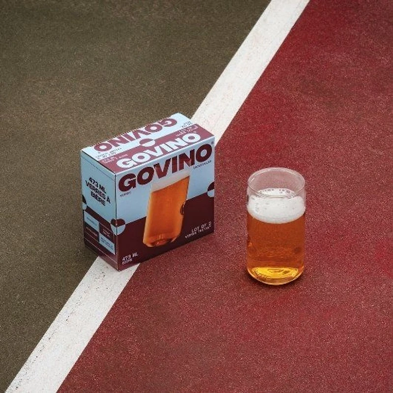 Cuisivin Govino à canette, Ensemble de 2 verres