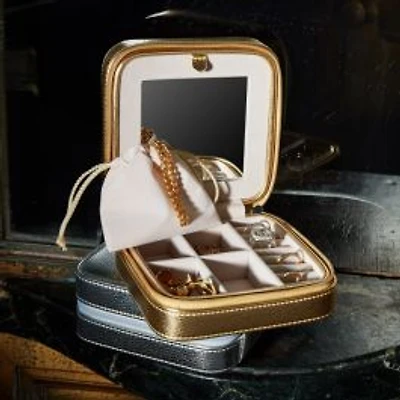 Mele and Co Luna Travel Jewellery Case