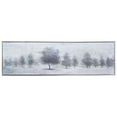 Trees at Dusk Hand Painted Canvas