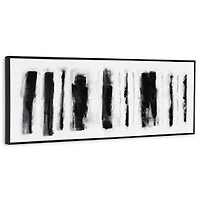 Striation Hand Painted Canvas