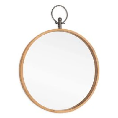 Harlow 24" Wood Wall Mirror