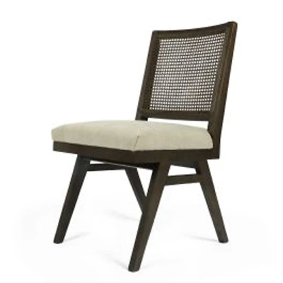 Set of 2 Westin Cane Back Dining Chairs