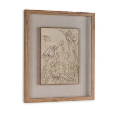 Enchanted Garden I Shadow Box