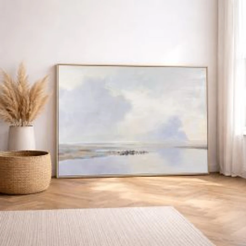 Distant Vista, Hand Painted Canvas