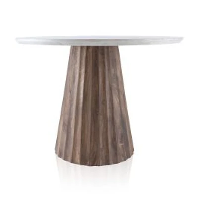 Nalani Dining Table - Medium Walnut