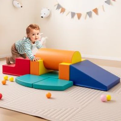 10-Piece Foam Climbing Toys