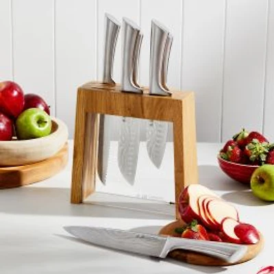 Damashiro Mizu Knife Block 7-Piece
