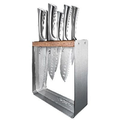Damashiro Kinzoku Knife Block 7-Piece