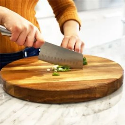 Damashiro Mini Santoku "Try Me" Knife and Cleaver 12cm
