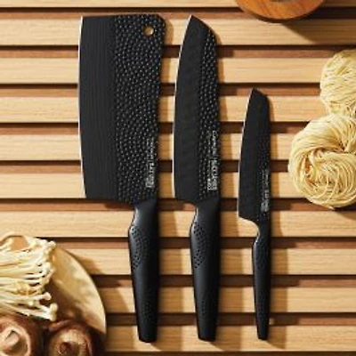 iD3 Black Samurai Ultimate Knife, Set of 3