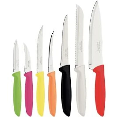 Plenus Knife Set, 7-Piece, Black