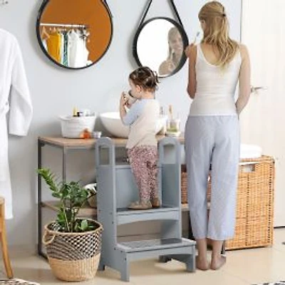 Kids 2-Step Kitchen Helper Footstool