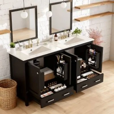Bathroom Vanity with Undermount Sink - 60"