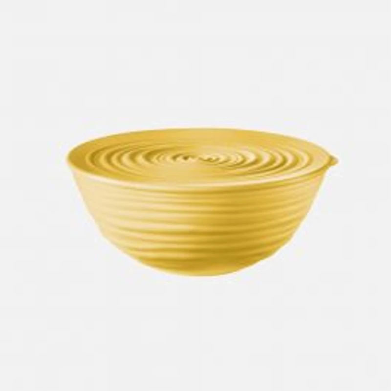 Mustard Yellow Tierra Bowl with Lid (18 cm)