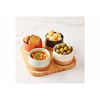 Delta Apero Serving Board and Bowls Set