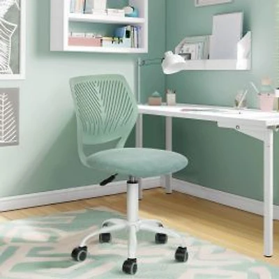 Aqua Fabric Task Chair by Maison Classique