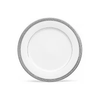 Crestwood Platinum Dinner Plate by Noritake