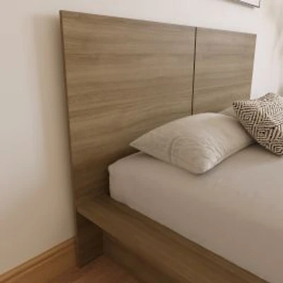 Joey Headboard - Brown Oak