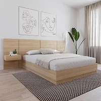 Madrid Floating Nightstand Extension Panel, Set Of 2
