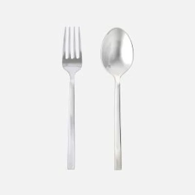 Arezzo Mirror-Finish 2-Piece Server Set