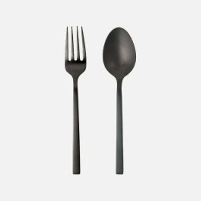 Arezzo Brushed 2-Piece Server Set