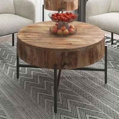 Blox Coffee Table - Natural/Black