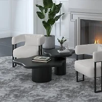 Mayal Ensemble de tables basses, 2 pièces