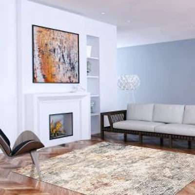 Iris Light Grey Rug