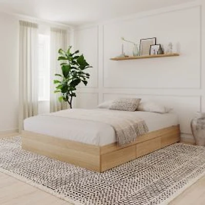 3-Drawer Storage Queen Bed Frame