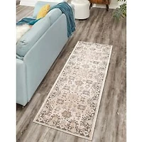 Gloria Traditional Area Rug - Ivory