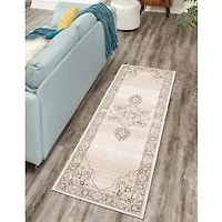 Myra Traditional Area Rug - Ivory