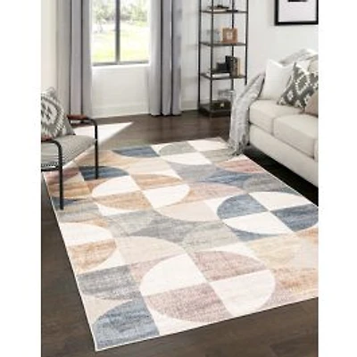 Bennett Contemporary Area Rug - Ivory