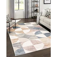 Bennett Contemporary Area Rug - Ivory