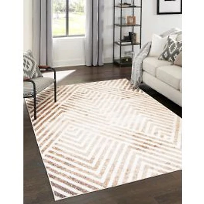 Lana Contemporary Area Rug - Ivory