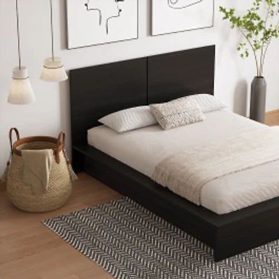Joey Platform Bed With Headboard