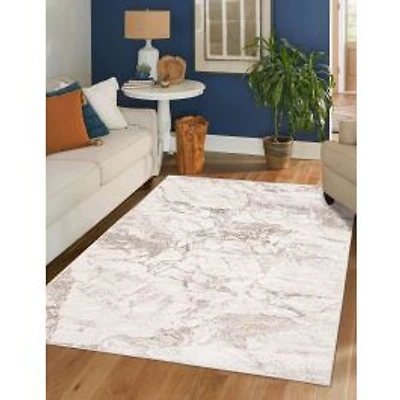 Nala Contemporary Area Rug - Ivory