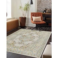 Esme Traditional Area Rug - Ivory