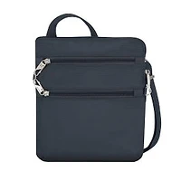 Travelon Anti-Theft Classic Slim Double Zip Crossbody - Midnight