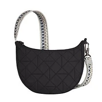Travelon Boho Anti-Theft Crescent Crossbody - Black
