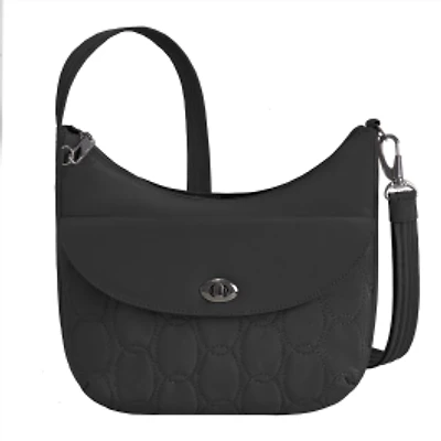 Runways Anti-Theft Medium Crossbody Bag- Black
